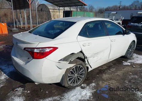 2016 Toyota Corolla S Plus z USA, uszkodzony, nr VIN 2T1BURHE0GC585132